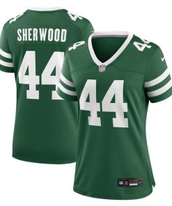 Jamien Sherwood New York Jets Nike Women's Team Game Jersey - Legacy Green