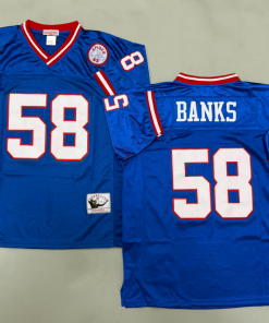 Carl Banks New York Giants Authentic Throwback Retired Player Jersey