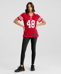 Tatum Bethune San Francisco 49ers Nike Women's  Game Jersey -  Scarlet