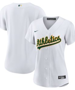 Athletics Nike Women's Home Replica Team Jersey - White