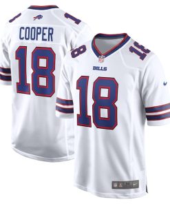 Alternative view of Amari Cooper Buffalo Bills Nike Game Jersey - White/Red