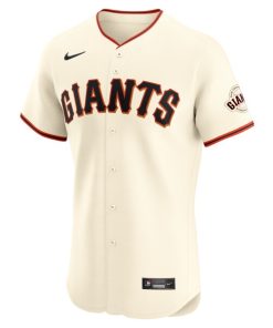 Alternative view of San Francisco Giants Nike Elite Jersey - Cream