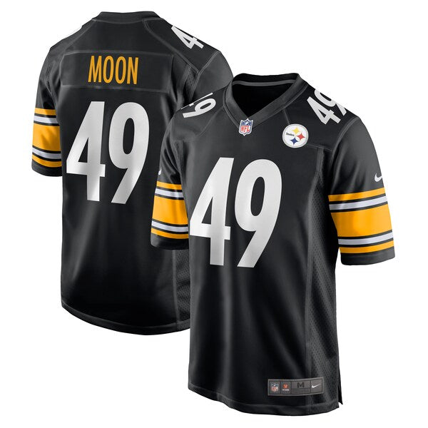 Jeremiah Moon Pittsburgh Steelers Nike Game Jersey - Black - Image 2