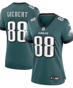 Dallas Goedert Philadelphia Eagles Nike Women's Team Game Jersey - Midnight Green/Black