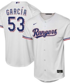 Adolis Garcia Texas Rangers Nike Youth Home Replica Player Jersey - White