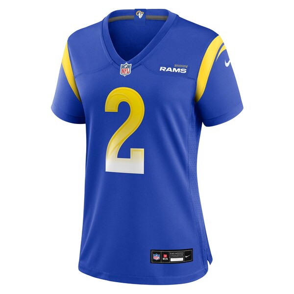 Quintez Cephus Los Angeles Rams Nike Women's Team Game Jersey - Royal - Image 3