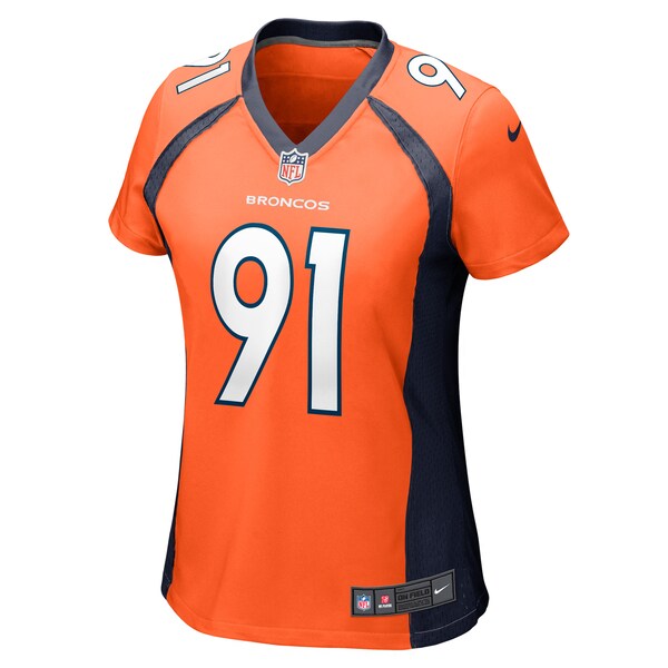 Matt Henningsen Denver Broncos Nike Women's Game Player Jersey - Orange - Image 2