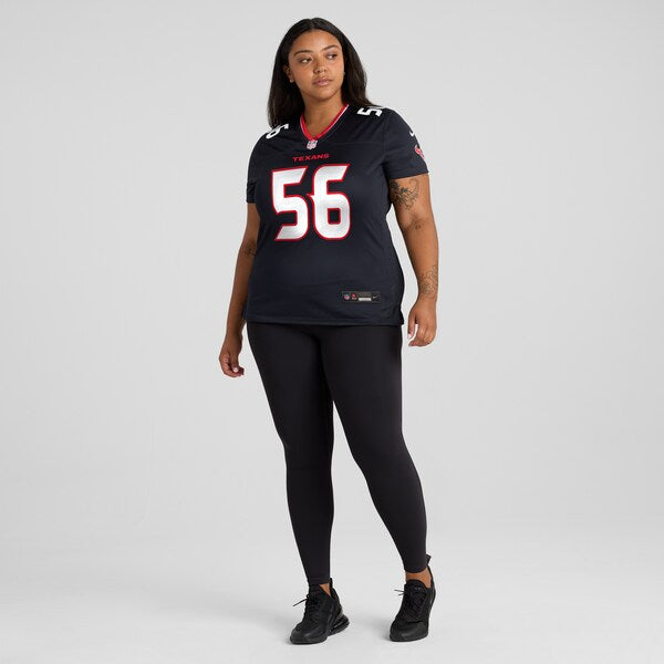 Jamal Hill Houston Texans Nike Women's Team Game Jersey - Navy - Image 6
