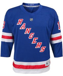 Alternative view of Alexis Lafreniere New York Rangers Youth Home Replica Player Jersey - Blue