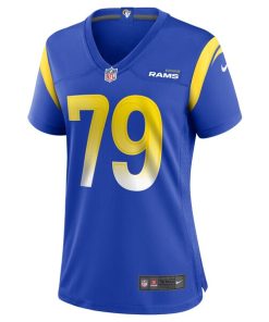 Alternative view of Rob Havenstein Los Angeles Rams Nike Women's Game Jersey - Royal