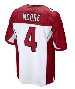 Alternative view of Rondale Moore Arizona Cardinals Nike Game Jersey - White