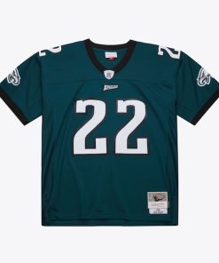 Alternative view of Duce Staley Philadelphia Eagles  2002 Legacy Replica Jersey - Midnight Green