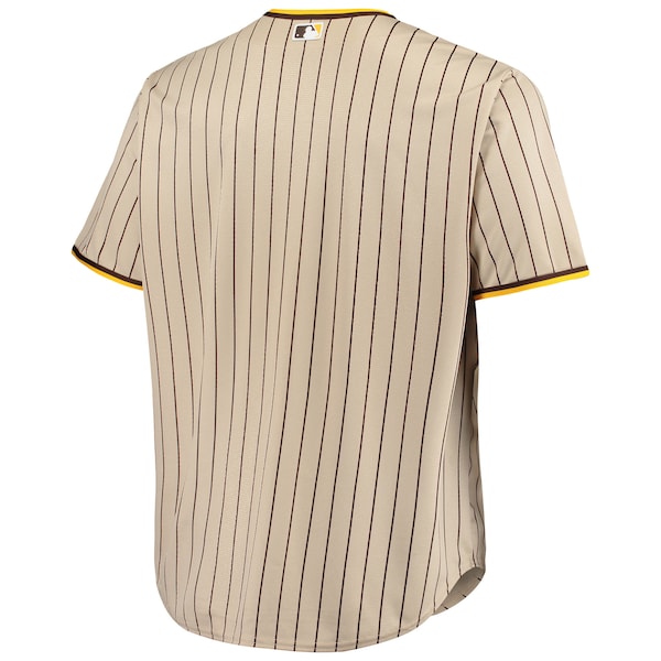 San Diego Padres Big & Tall Road Replica Team Jersey - Brown - Image 2