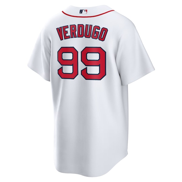 Alex Verdugo Boston Red Sox Nike Replica Player Jersey - White - Image 3