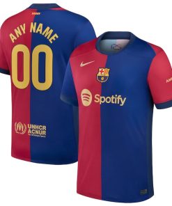 Barcelona Nike 2024/25 Home Replica Custom Jersey - Royal