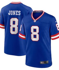 Daniel Jones New York Giants Nike Classic Player Game Jersey - Royal