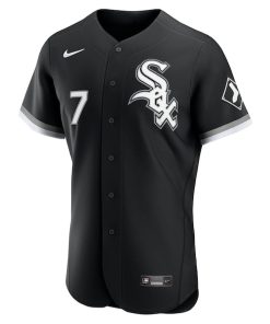 Alternative view of Tim Anderson Chicago White Sox Nike Alternate Authentic Player Jersey - Black