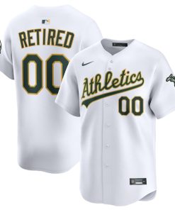 Athletics Nike Home Limited Pick-A-Player Retired Roster Jersey - White