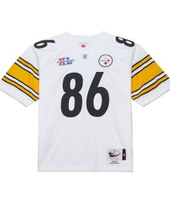 Alternative view of Hines Ward Pittsburgh Steelers  2005 Authentic Throwback Retired Player Jersey - White