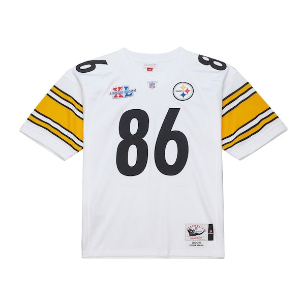 Hines Ward Pittsburgh Steelers 2005 Authentic Throwback Retired Player Jersey - White - Image 2