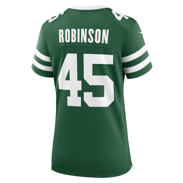 Mark Robinson New York Jets Nike Women's Team Game Jersey - Legacy Green - Image 3