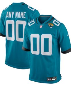 Jacksonville Jaguars Nike Custom Game Jersey - Teal