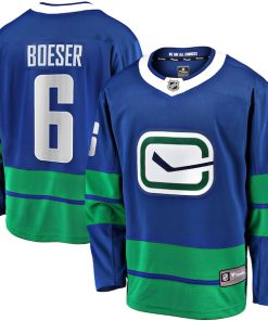 Brock Boeser Vancouver Canucks   Premier Breakaway Player Jersey - Blue