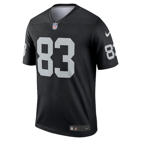 Darren Waller Las Vegas Raiders Nike Legend Jersey - Black/White - Image 3
