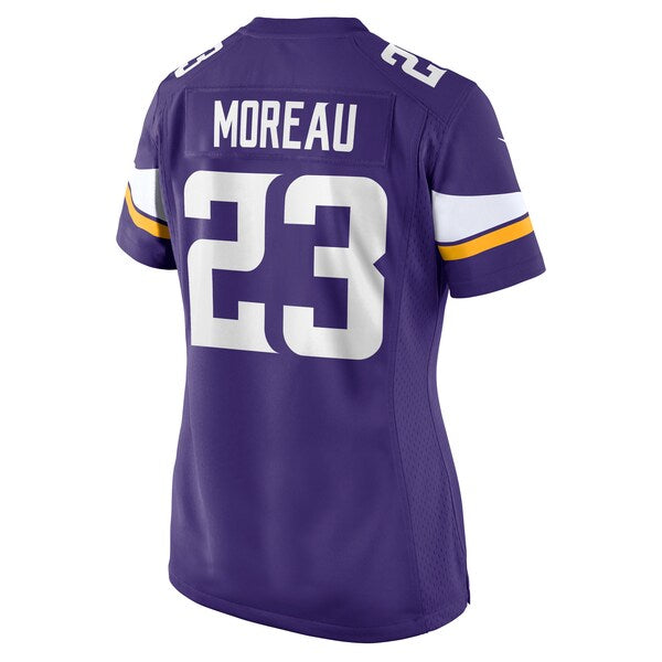 Fabian Moreau Minnesota Vikings Nike Women's Game Jersey - Purple - Image 4
