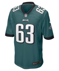 Alternative view of Jack Driscoll Philadelphia Eagles Nike Game Jersey - Midnight Green
