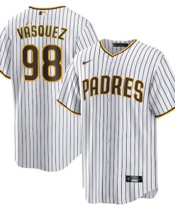 Randy Vasquez San Diego Padres Nike Home Replica Jersey - White