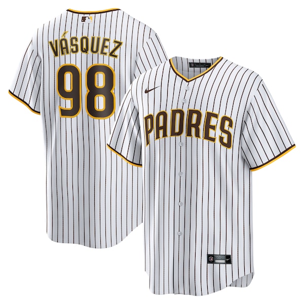 Randy Vasquez San Diego Padres Nike Home Replica Jersey - White