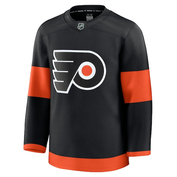 Philadelphia Flyers Alternate Premium Jersey - Black/Burnt Orange/White - Image 3