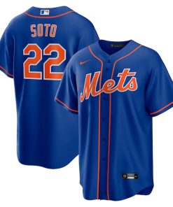 Juan Soto New York Mets Nike Replica Player Jersey - Royal