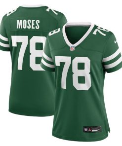 Morgan Moses New York Jets Nike Women's Game Jersey - Legacy Green
