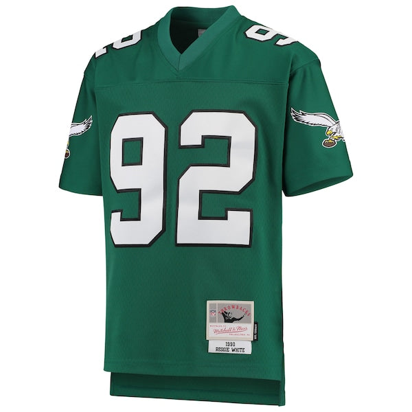 Reggie White Philadelphia Eagles Youth 1990 Legacy Retired Player Jersey - Green - Image 3