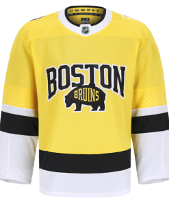 Alternative view of Boston Bruins  2026 NHL Stadium Series Authentic Pro Jersey - Gold