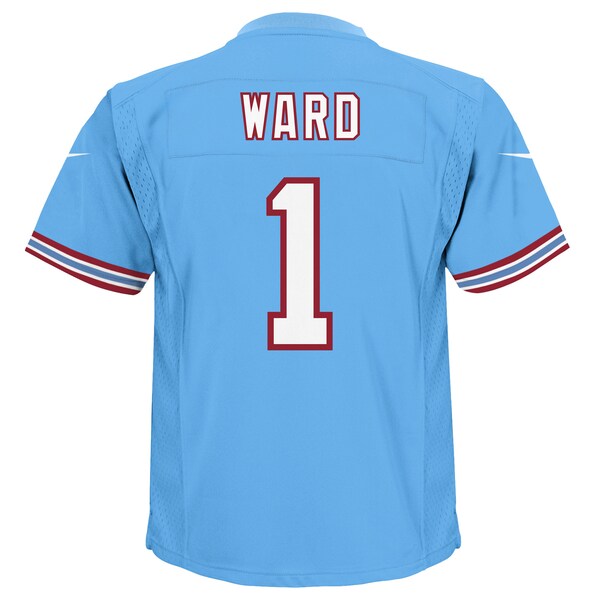Cameron Ward Tennessee Titans Nike Toddler Alternate 2 Game Jersey - Light Blue - Image 3
