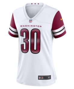 Alternative view of Austin Ekeler Washington Commanders Nike Women's Game Jersey -  White