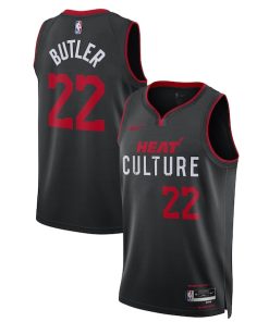 Jimmy Butler Miami Heat Nike Unisex 2023/24 Swingman Jersey - Black - City Edition