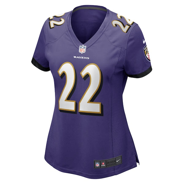Damarion Williams Baltimore Ravens Nike Women's Player Game Jersey - Purple - Image 2