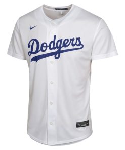 Alternative view of Mookie Betts Los Angeles Dodgers Nike Youth Home Game Player Jersey - White
