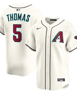 Alek Thomas Arizona Diamondbacks Nike Alternate Limited Player Jersey - Cream