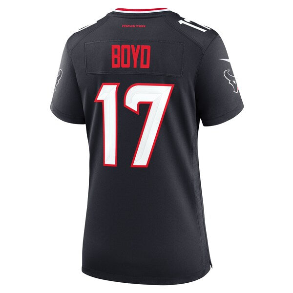Kris Boyd Houston Texans Nike Women's Team Game Jersey - Navy - Image 4