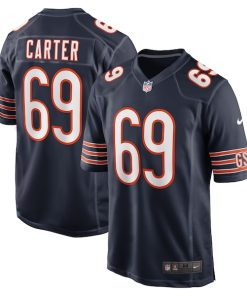 Ja'Tyre Carter Chicago Bears Nike Game Player Jersey - Navy