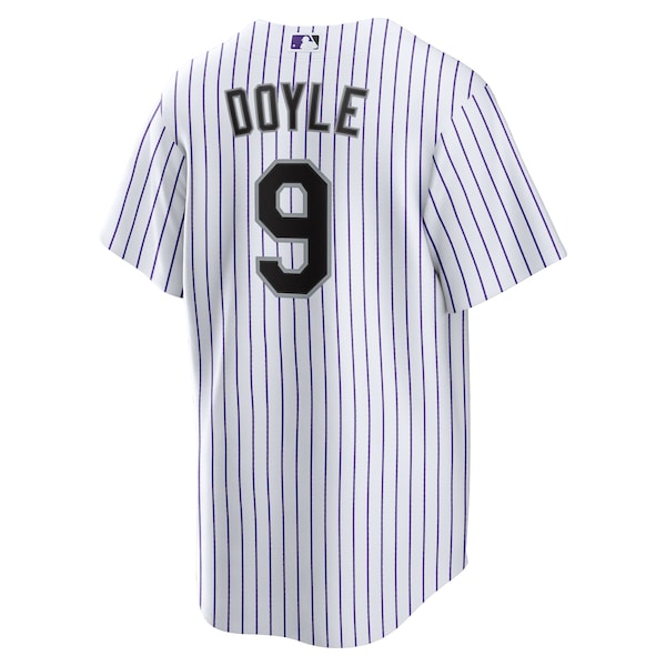 Brenton Doyle Colorado Rockies Nike Home Replica Jersey - White - Image 3