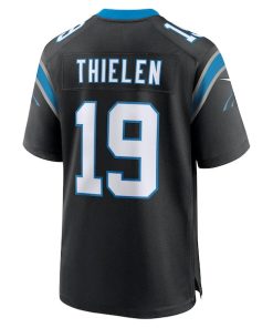 Alternative view of Adam Thielen Carolina Panthers Nike Team Game Jersey - Black/Blue