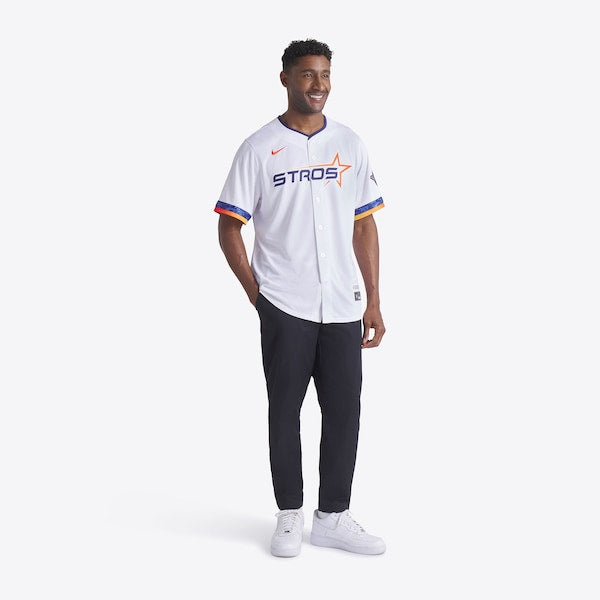 Houston Astros Nike 2025 City Connect Limited Jersey - White - Image 3