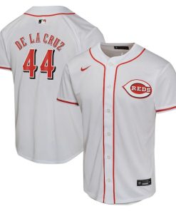 Elly De La Cruz Cincinnati Reds Nike Youth Home Game Player Jersey - White