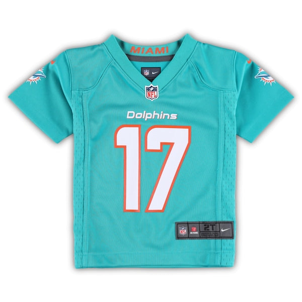 Jaylen Waddle Miami Dolphins Nike Toddler Game Jersey - Aqua - Image 2